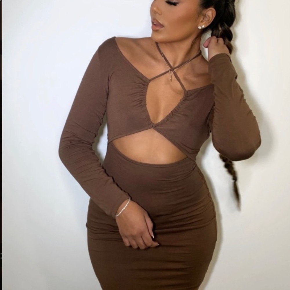 Fashion Nova Night Plans Mini Dress NWT
